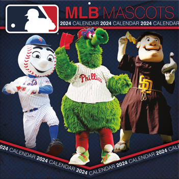 Calendar Mlb Mascots 2024 12x12 Wall Calendar Book