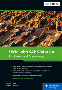 Hardcover Ewm with SAP S/4hana: Architecture and Programming Book
