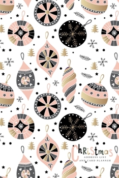 Christmas Address List and Card Planner: Ten year list This handy will keep more organized Santa’s remember notebook