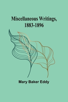 Paperback Miscellaneous Writings, 1883-1896 Book