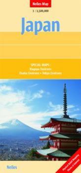 Map Japan Nelles map [German] Book