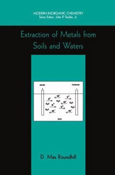 Paperback Extraction of Metals from Soils and Waters Book