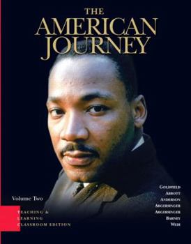 Paperback The American Journey, Vol. 2 TLC Edition (4th Edition) Book