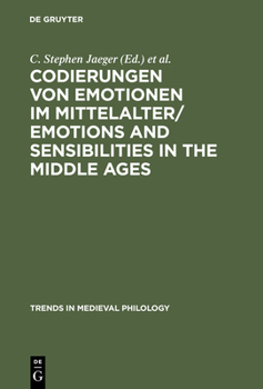 Hardcover Codierungen Von Emotionen Im Mittelalter / Emotions and Sensibilities in the Middle Ages Book