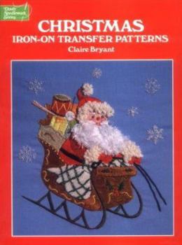 Paperback Christmas Iron-On Transfer Patterns Book