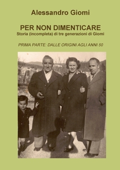 Paperback Per Non Dimenticare [Italian] Book