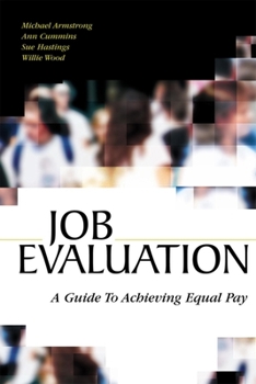 Paperback Job Evaluation: A Guide to Achieving Equal Pay Book