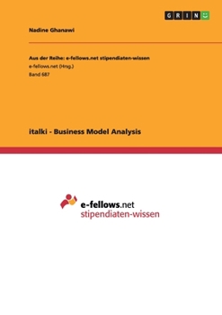 Paperback italki - Business Model Analysis Book