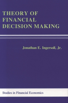 Hardcover Theory of Financial Decision Making Book