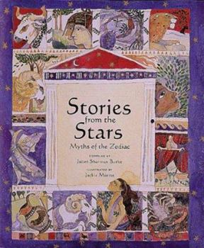 Hardcover Stories from the Stars: Greek Myths of the Zodiac Book