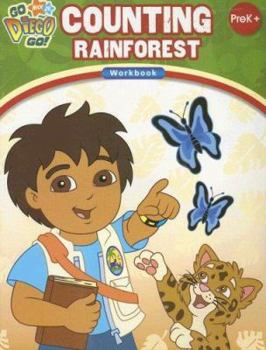 Paperback Counting Rainforest: Pre K (Go Diego Go!) Book