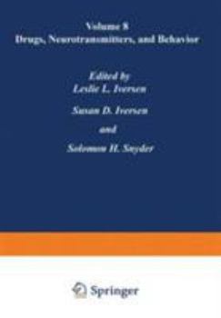 Hardcover Handbook of Psychopharmacology, Vol. 8: Drugs, Neurotransmitters, and Behavior Book