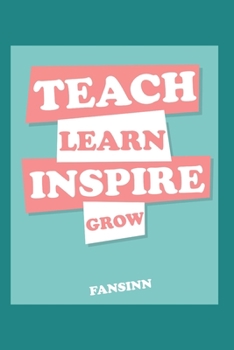 Paperback Funny School Teacher Notebook: Blank Paper Journal 6x9 - 120 Pages Book