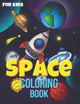 Paperback SPACE Coloring Book for Kids Book