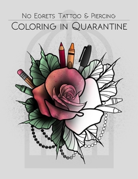 Paperback Coloring in Quarantine Book