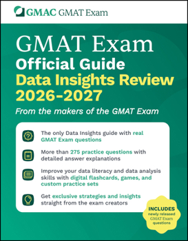 Paperback GMAT Official Guide Data Insights Review 2026 - 2027: Book + Online Question Bank Book