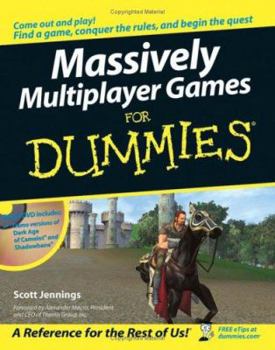 Paperback Massively Multiplayer Games for Dummies Book