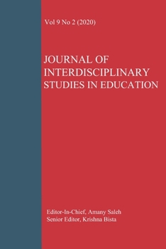 Paperback Journal of Interdisciplinary Studies in Education Book
