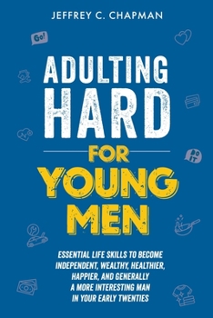 Paperback Adulting Hard for Young Men Book