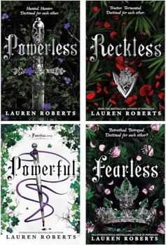 The Powerless Trilogy 4 Books Collection Set by Lauren Roberts (Powerless, Reckless, Powerful, Fearless)