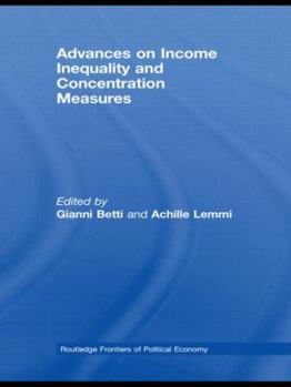 Paperback Advances on Income Inequality and Concentration Measures Book
