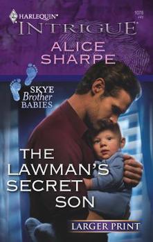 Mass Market Paperback The Lawman's Secret Son [Large Print] Book