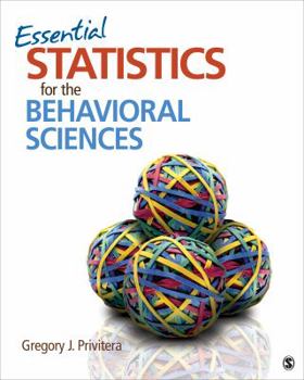 Paperback Essential Statistics for the Behavioral Sciences Book