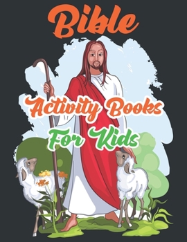 Paperback Bible Activity Books For Kids: A Fun Kids Workbook Game For Number by Coloring Activity Book