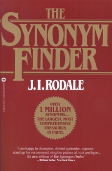 Paperback The Synonym Finder Book