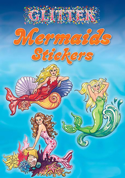 Paperback Glitter Mermaids Stickers Book