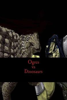 Paperback Ogres vs Dinosaurs Book