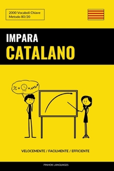 Paperback Impara il Catalano - Velocemente / Facilmente / Efficiente: 2000 Vocaboli Chiave [Italian] Book