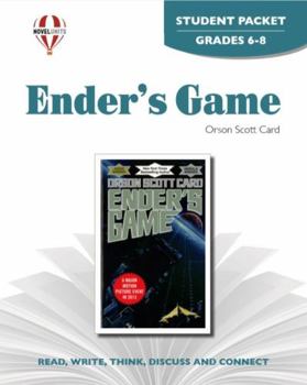 Paperback Ender's Game - Student Packet by Novel Units Book