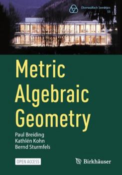 Paperback Metric Algebraic Geometry Book