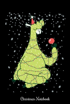 Christmas Notebook: Blank Lined Journal | Llama Lover Christmas gift for kids, men and Women (Xmas Composition Note Book and Diary)
