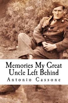 Paperback Memories My Great Uncle Left Behind Book