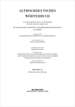 Paperback Band VII: O - R. 10. Bis 12. Lieferung (R?zuuurti Bis Gi-R?hhan) [German] Book