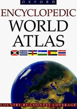 Hardcover Encyclopedic World Atlas Book