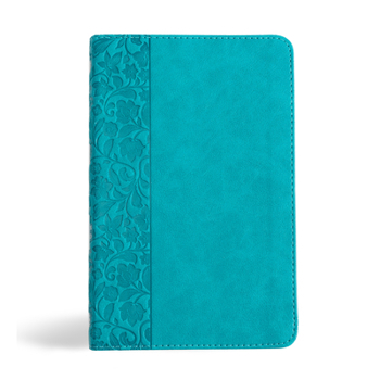 Imitation Leather NASB Personal Size Bible, Teal Leathertouch Book