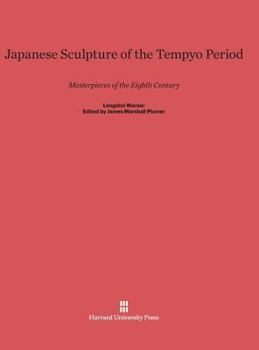 Hardcover Japanese Sculpture of the Tempyo Period: Masterpieces of the Eighth Century, One-Volume Edition Book