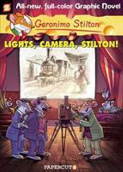 Paperback Geronimo Stilton Graphic Novels #16: Lights, Camera, Stilton! Book