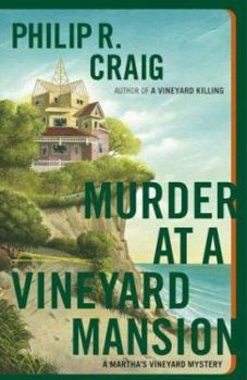 Hardcover Murder at a Vineyard Mansion: A Martha's Vineyard Mystery Book