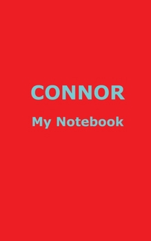 Paperback CONNOR My Notebook Book