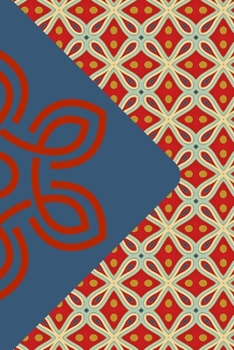 Red Motif: Lined Journal