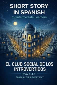 Paperback SHORT STORY IN SPANISH for Intermediate Learners: El Club Social de Los Introvertidos [Spanish] Book