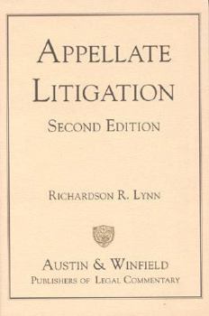 Paperback Appellate Litigation Book