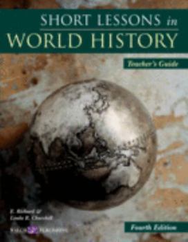 Paperback Short Lessons in World History: Teacher's Guide Book