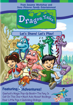 DVD Dragon Tales: Let's Share! Let's Play! Book