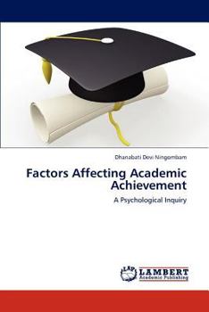 Paperback Factors Affecting Academic Achievement Book