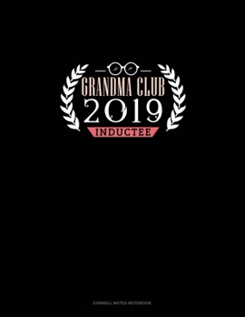 Paperback Grandma Club 2019 Inductee: Cornell Notes Notebook Book